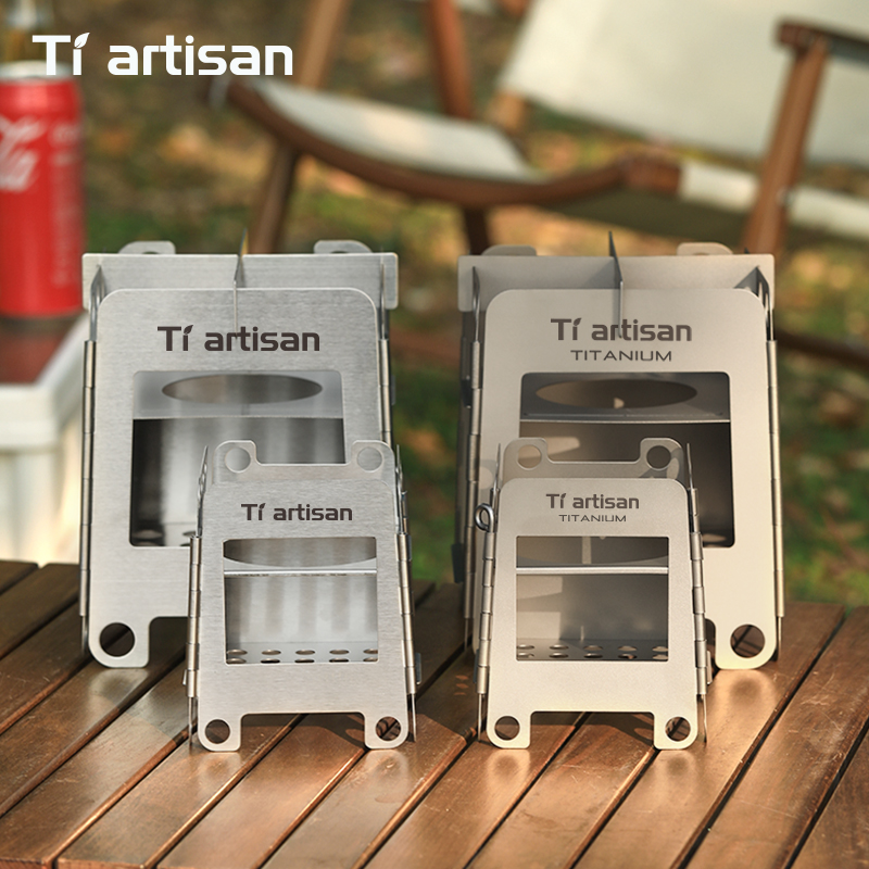 Outdoor Camping Wood Stove - 티아티산 스테인리스 스틸 캠핑 스토브 미니