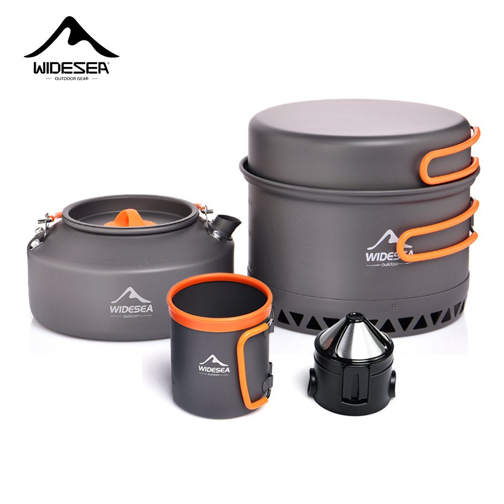 Outdoor Camping Kitchen Set - 캠핑 식기 야외 조리기구 세트 냄비