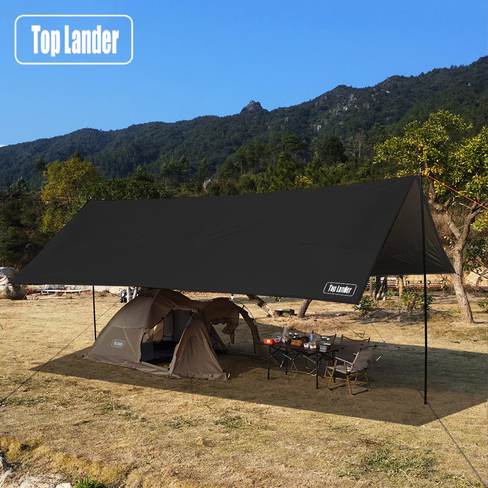 Waterproof Tarp Shelter - 옥스포드 대형 방수포 방수 4x6m 태양