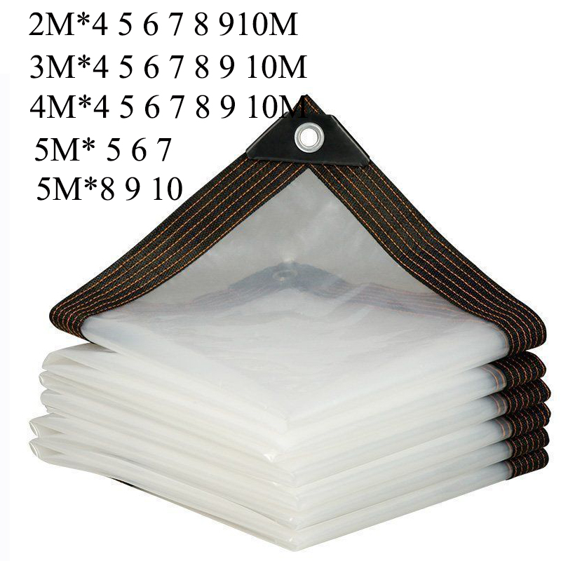 Waterproof Tarp Shelter - 투명 방수포 2*3 4 5 6