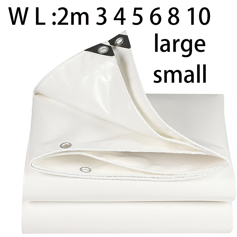 Waterproof Tarp Shelter - 대형 맞춤형 방수포 화이트 3x5 6