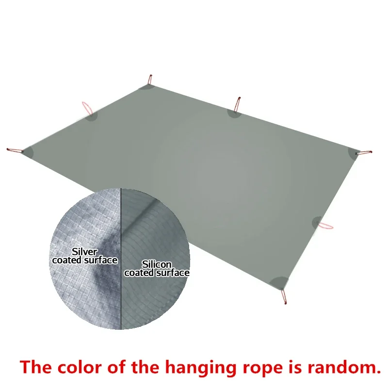 Waterproof Tarp Shelter - 야외 초경량 태양 쉘터 캠핑 매트,