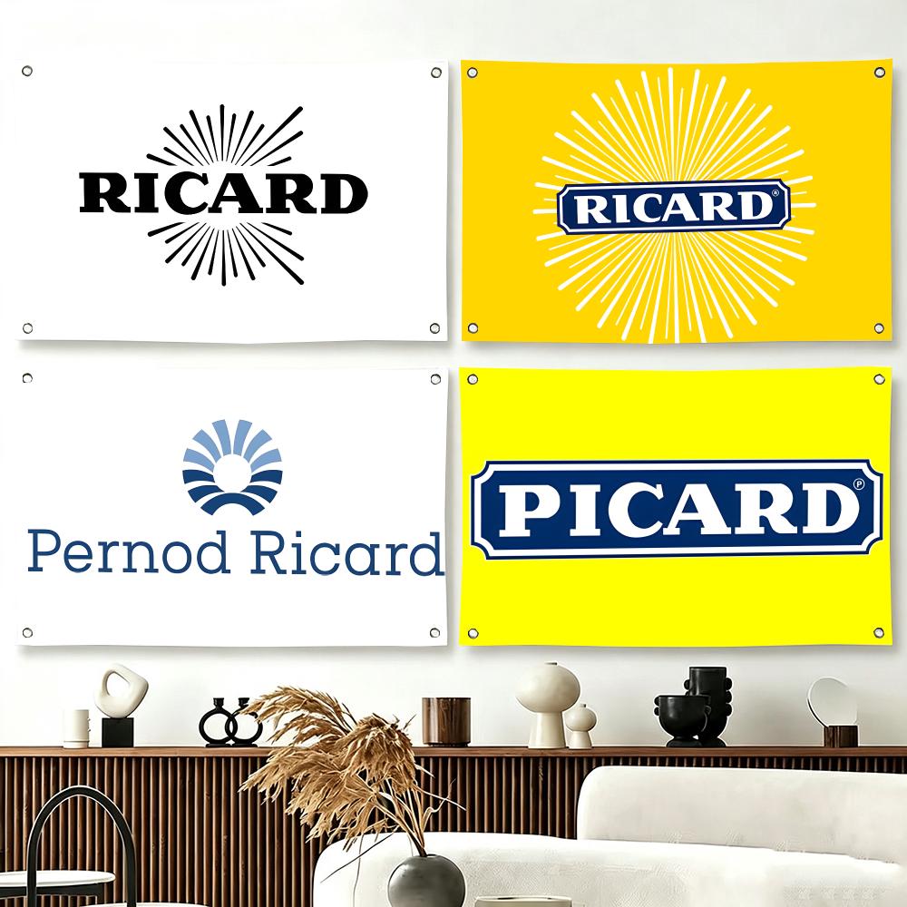 Outdoor Camping Brands - 음료 브랜드 R-RICARD 플래그 거실 홈