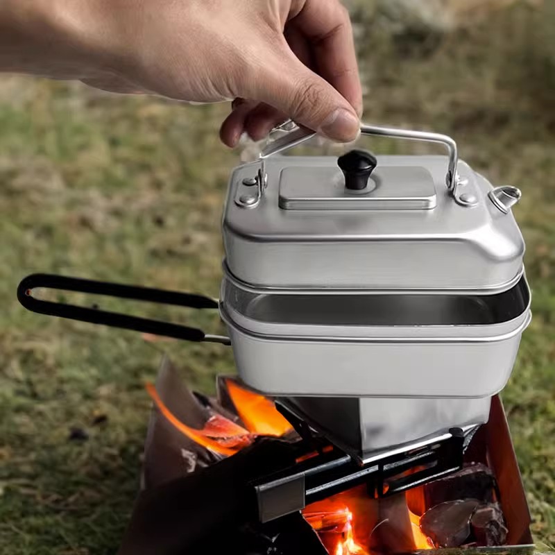 Outdoor Camping Kitchen Set - 초경량 휴대용 피크닉 캠핑 관광 주전자,