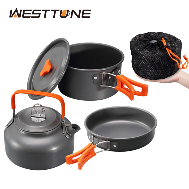 Outdoor Camping Outfit - WESTTUNE 캠핑 조리기구 키트 알루미늄 야외