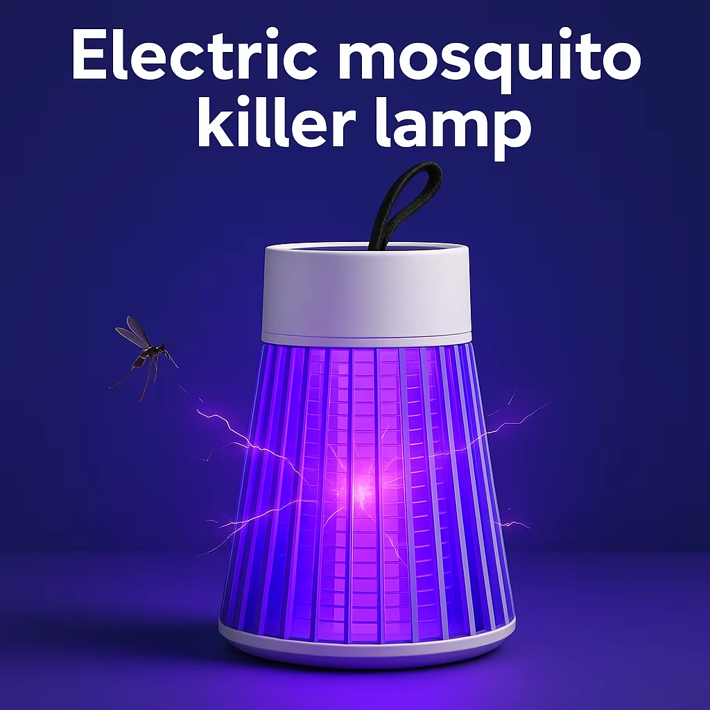 Outdoor Camping Bug Zapper - 전기 모기 살충 램프 2-in-1 USB