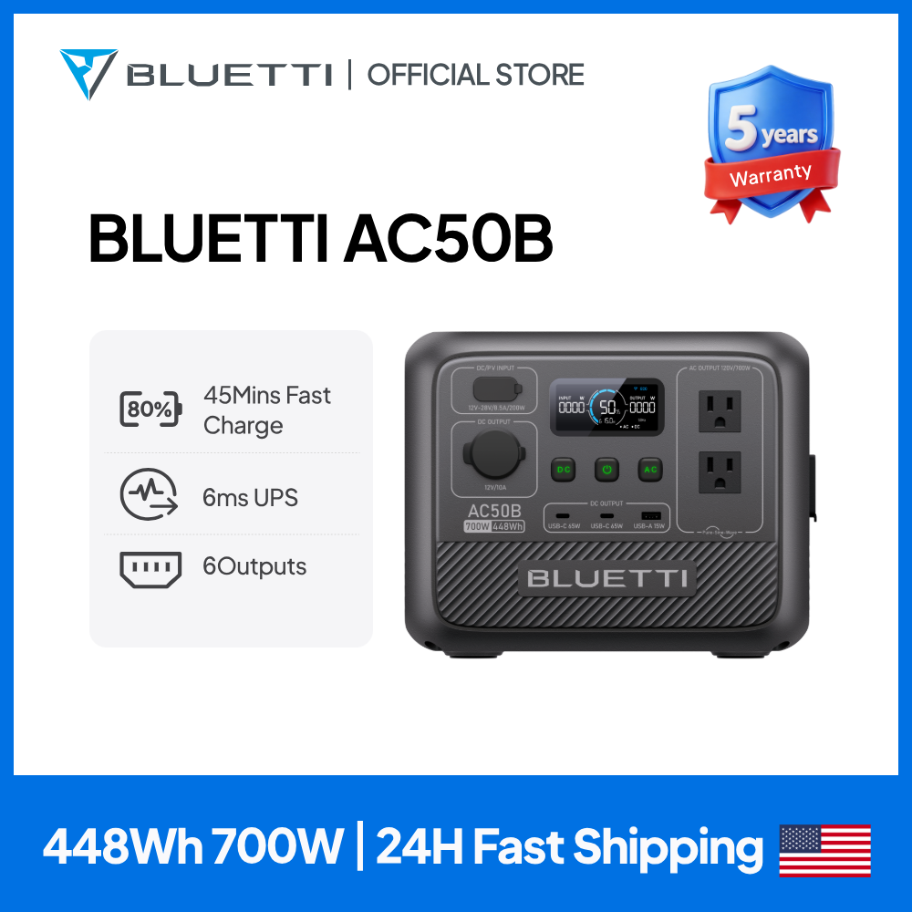 Outdoor Camping Outfit - 블루에티 AC50B 휴대용 파워스테이션 700W 448Wh