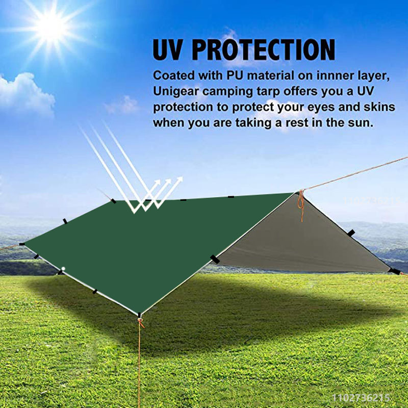 Waterproof Tarp Shelter - 타프 서바이벌 태양 쉘터 쉐이드 캐노피,