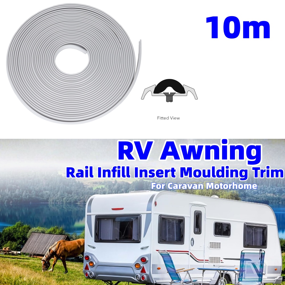 Camping Tent - 10m RV 어닝 레일 인필 인서트
