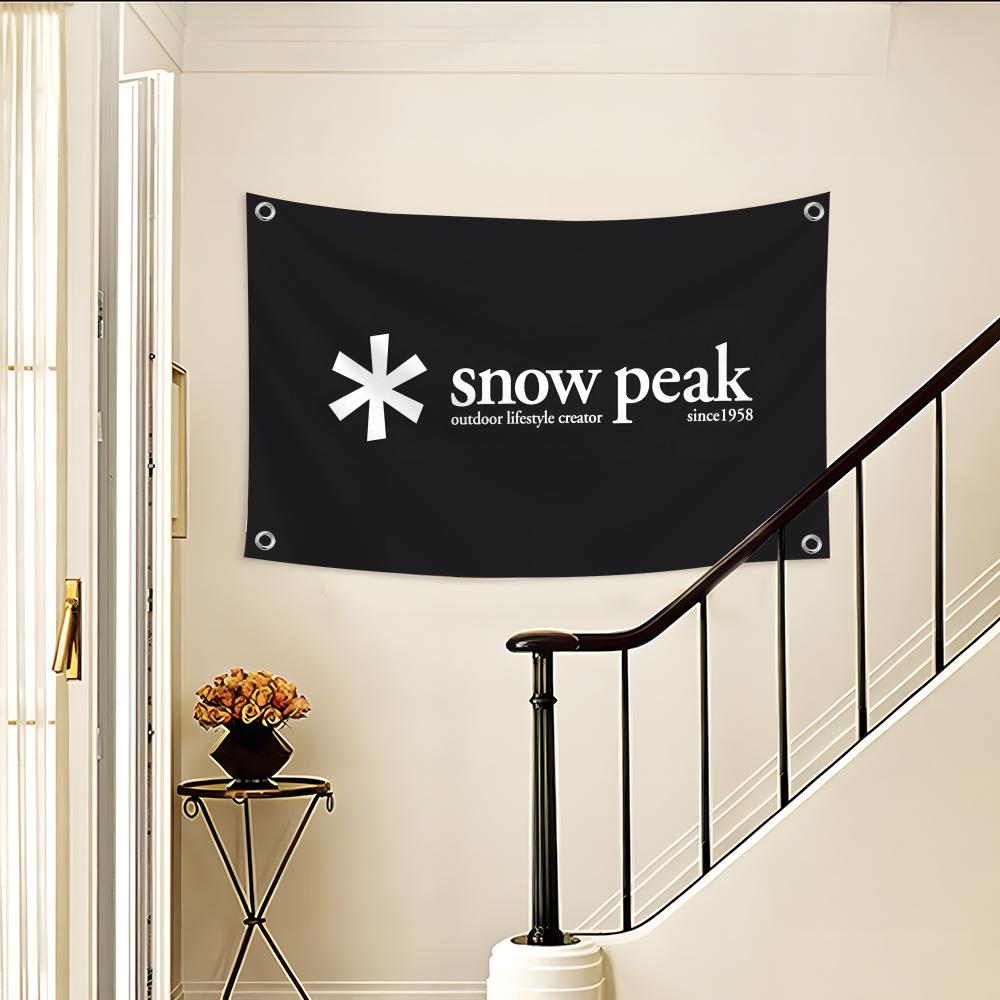 Outdoor Camping Brands - 스노우 P-피크 브랜드 플래그 플래그 맞춤형