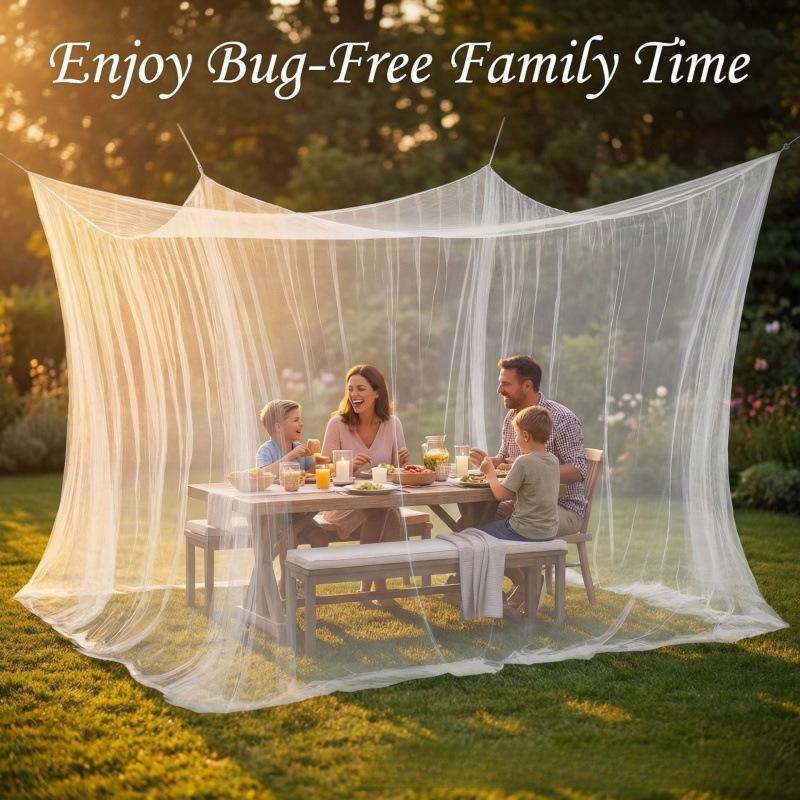 Outdoor Camping Bug Zapper - 여름철 야외 모기장 300x300x240cm 캠핑용 방충망,