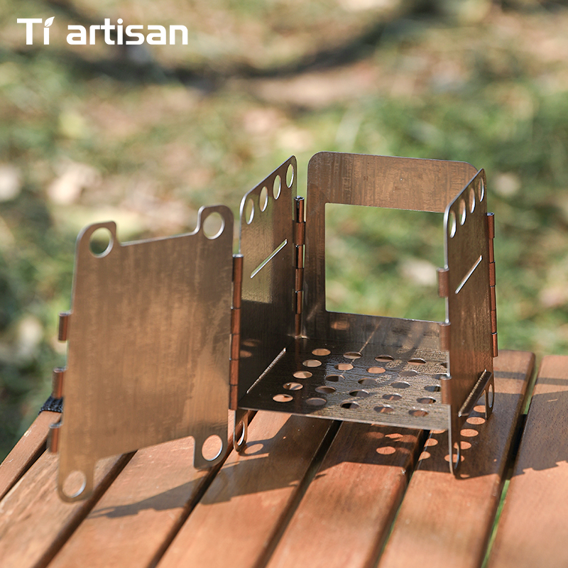 티아티산 스테인리스 스틸 캠핑 스토브 미니 휴대용 다연 - Outdoor Camping Wood Stove 리뷰 및 가격