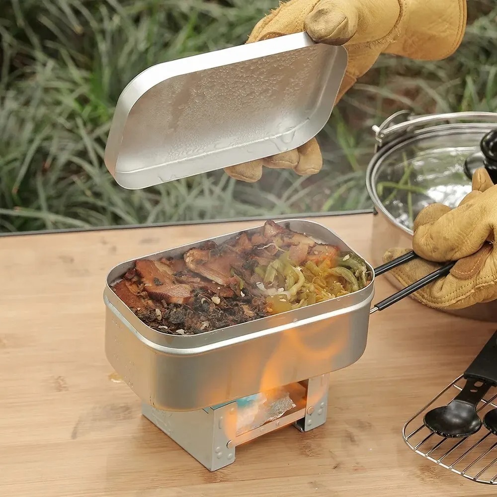 초경량 식기 캠핑 조리기구 도시락 요리 냄비 피크닉 액 - Outdoor Camping Kitchen Set 리뷰 및 가격