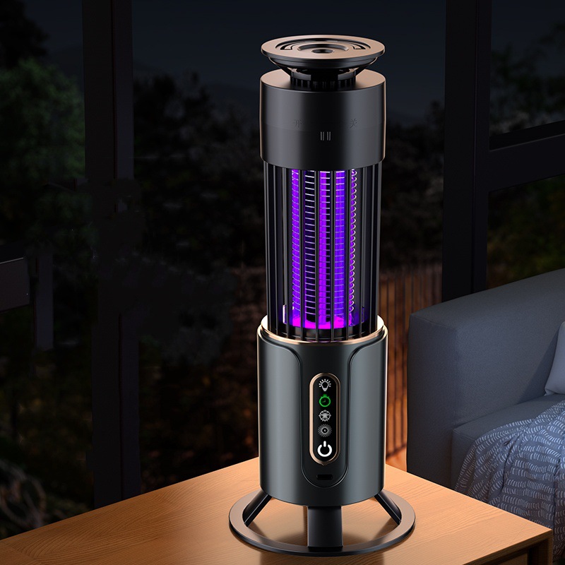 모기 킬러 램프 무소음 벌레 퇴치기 보라색 빛 전기 충 - Outdoor Camping Bug Zapper 리뷰 및 가격