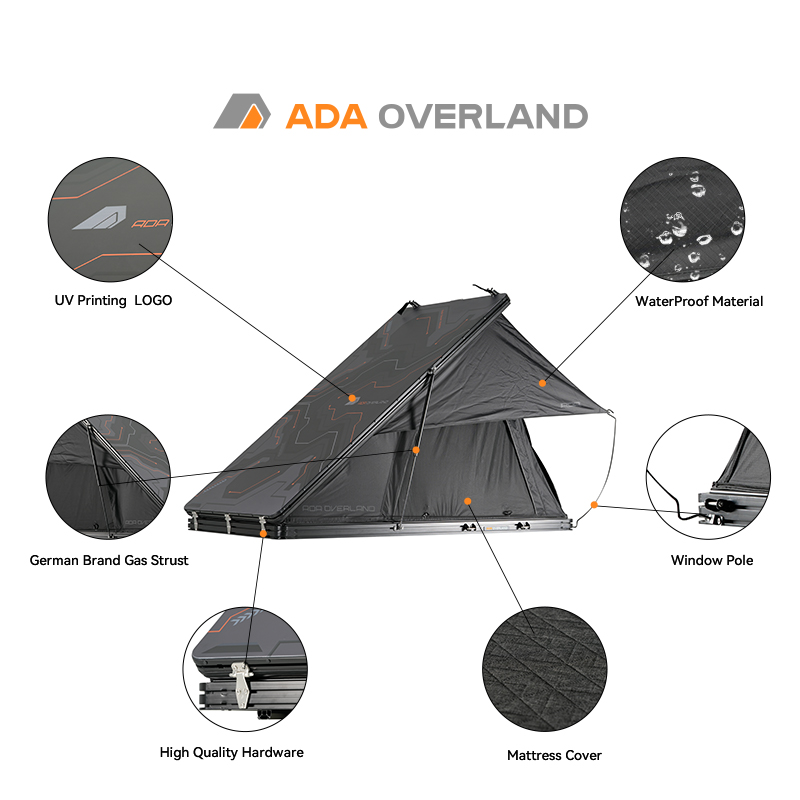 알루미늄 쉘 캠핑 텐트 차량용 RTT 삼각형 팝업 야외 - Camping Tent 리뷰 및 가격