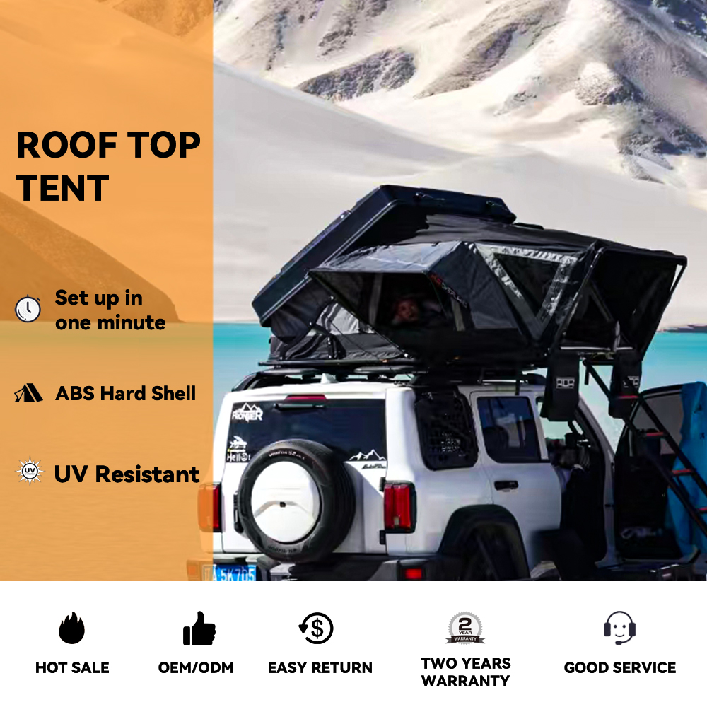 공장 새롭게 디자인된 자동 사이드 오픈 루프탑 텐트 4 - Camping Tent 리뷰 및 가격