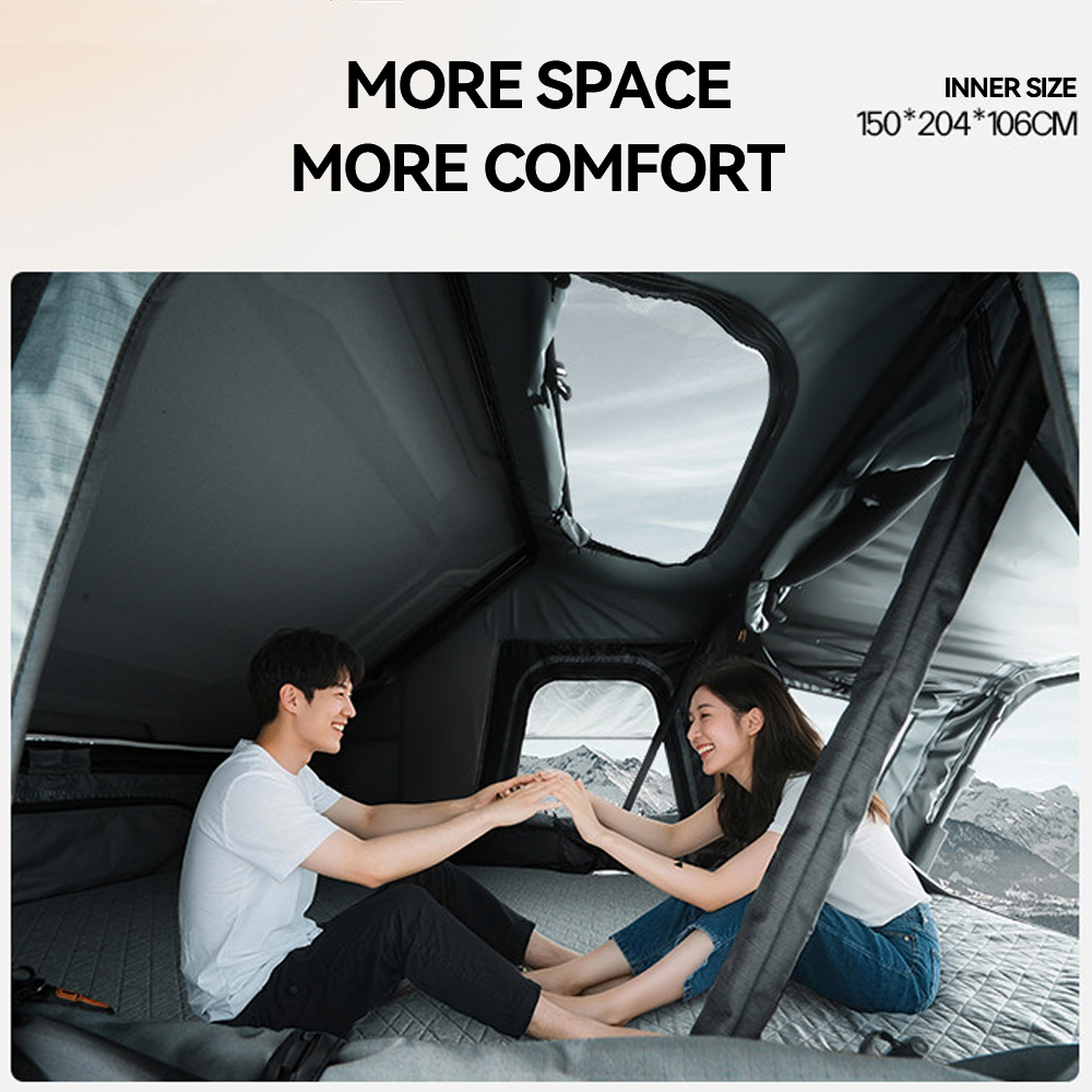 공장 새롭게 디자인된 자동 사이드 오픈 루프탑 텐트 4 - Camping Tent 리뷰 및 가격