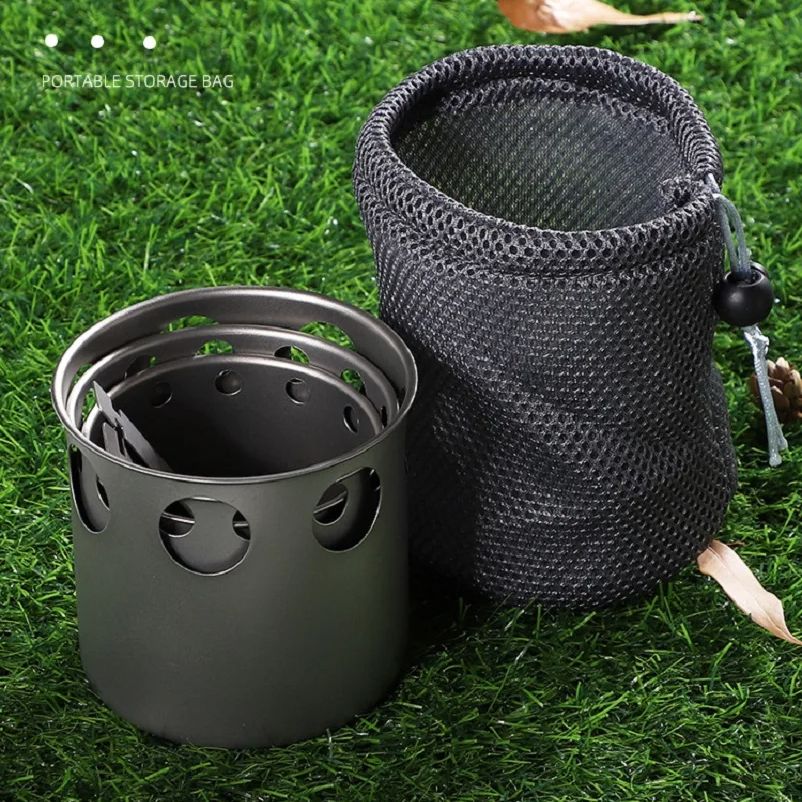 휴대용 DIY 조립식 소형 티타늄 나무 난로/장작 난로 - Outdoor Camping Wood Stove 리뷰 및 가격