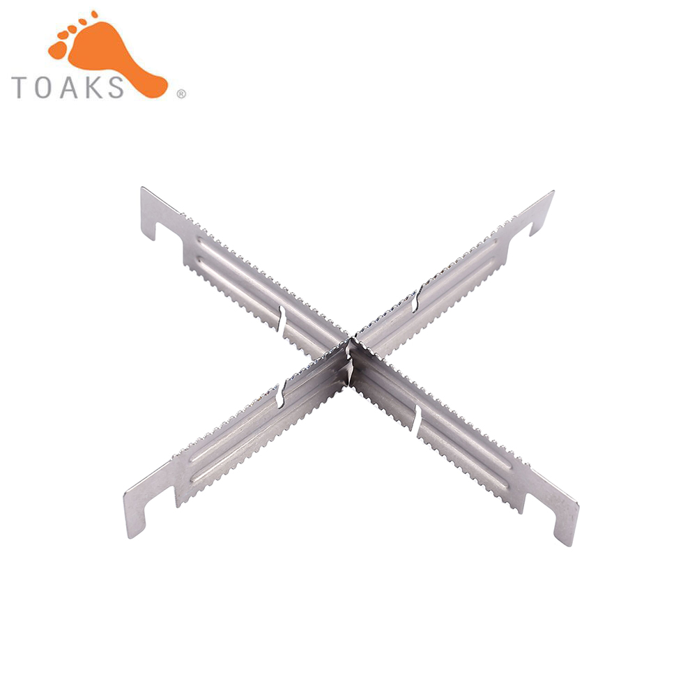 TOAKS-야외 티타늄 우드 스토브 크로스 바 & 랙, - Outdoor Camping Wood Stove 리뷰 및 가격