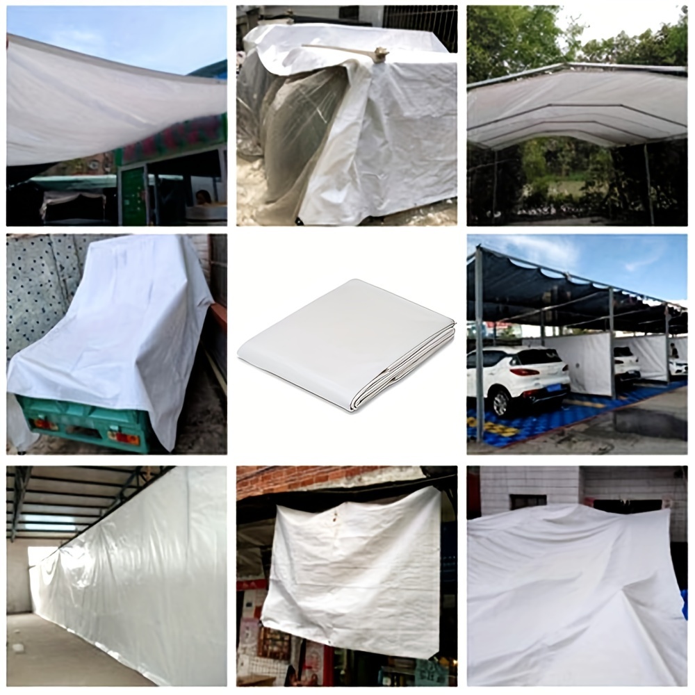 대형 맞춤형 방수포 화이트 3x5 6 8m*8 10 1 - Waterproof Tarp Shelter 리뷰 및 가격