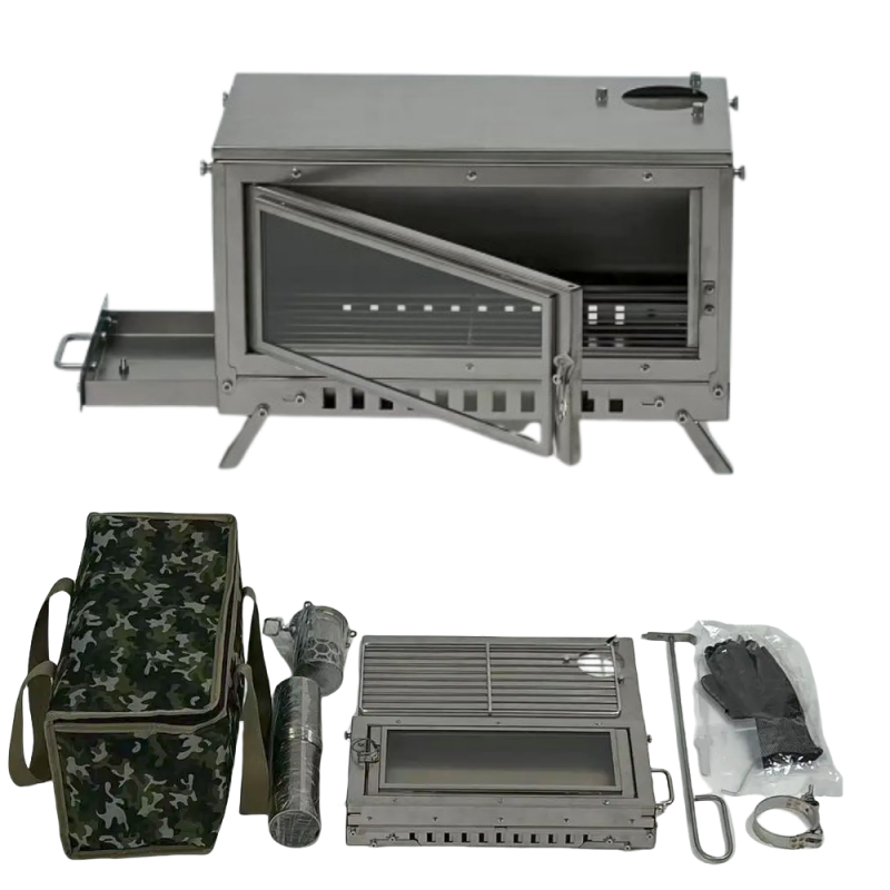 장작 난로 텐트 스토브 접이식 휴대용 화로 나무 난로  - Outdoor Camping Wood Stove 리뷰 및 가격