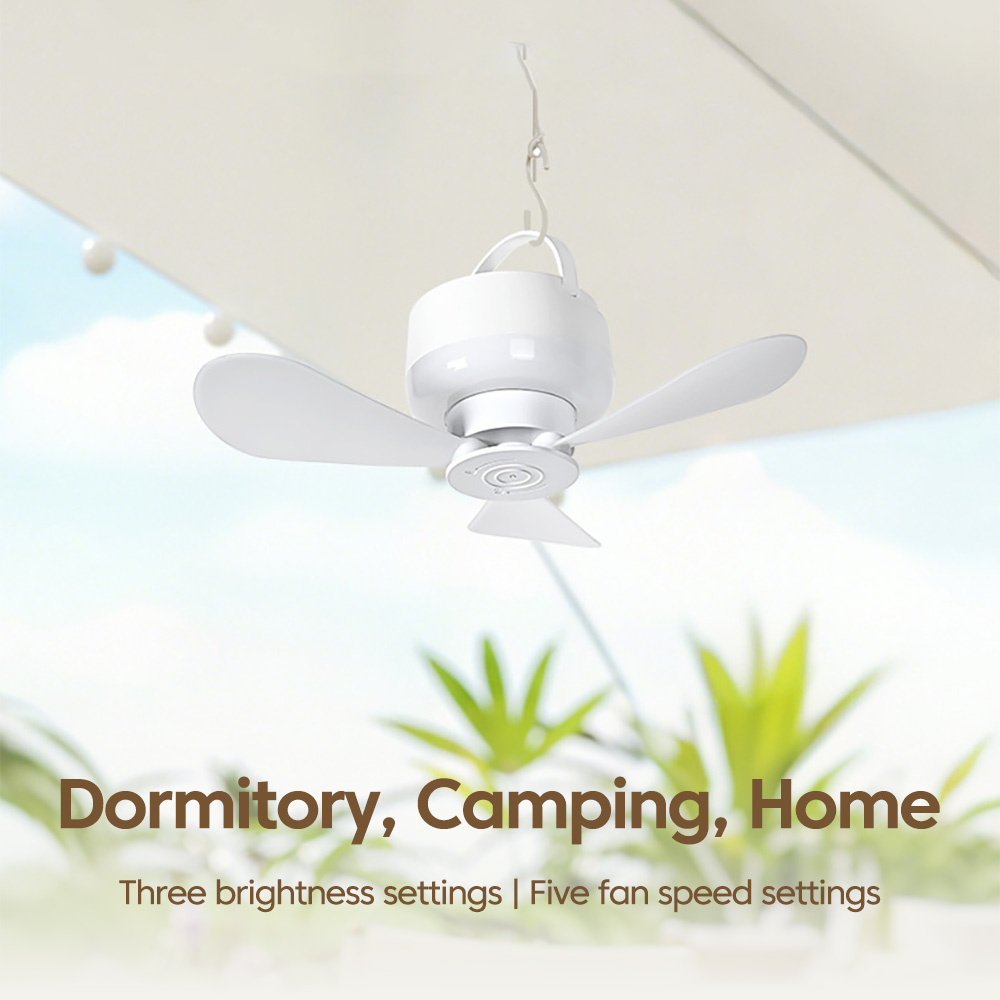 원격 제어가 가능한 휴대용 소형 천장 선풍기 조명 가정 - Outdoor Camping Fan 리뷰 및 가격
