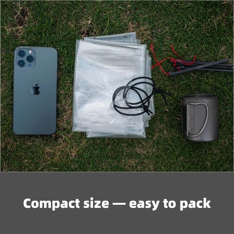 [HODR GEAR]초경량 폴리크로 그라운드시트 69g - Waterproof Tarp Shelter 리뷰 및 가격