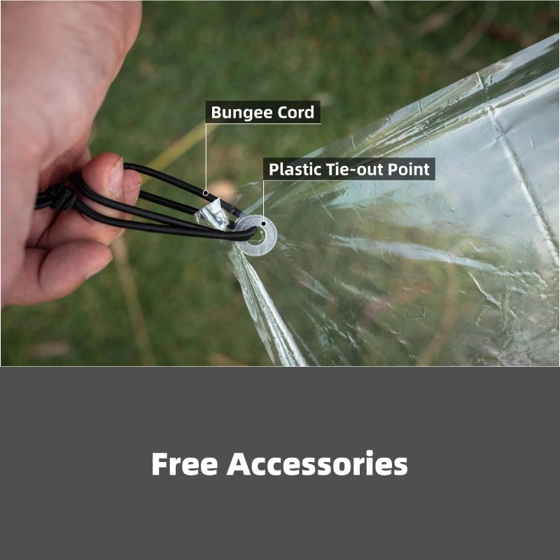 [HODR GEAR]초경량 폴리크로 그라운드시트 69g - Waterproof Tarp Shelter 리뷰 및 가격
