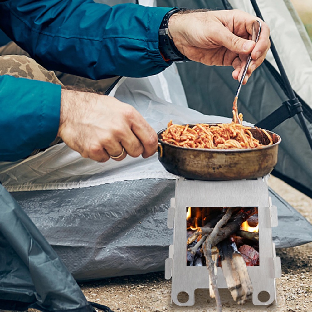 캠핑 난로 나무 난로 알코올 난로 스테인레스 스틸 휴대 - Outdoor Camping Wood Stove 리뷰 및 가격