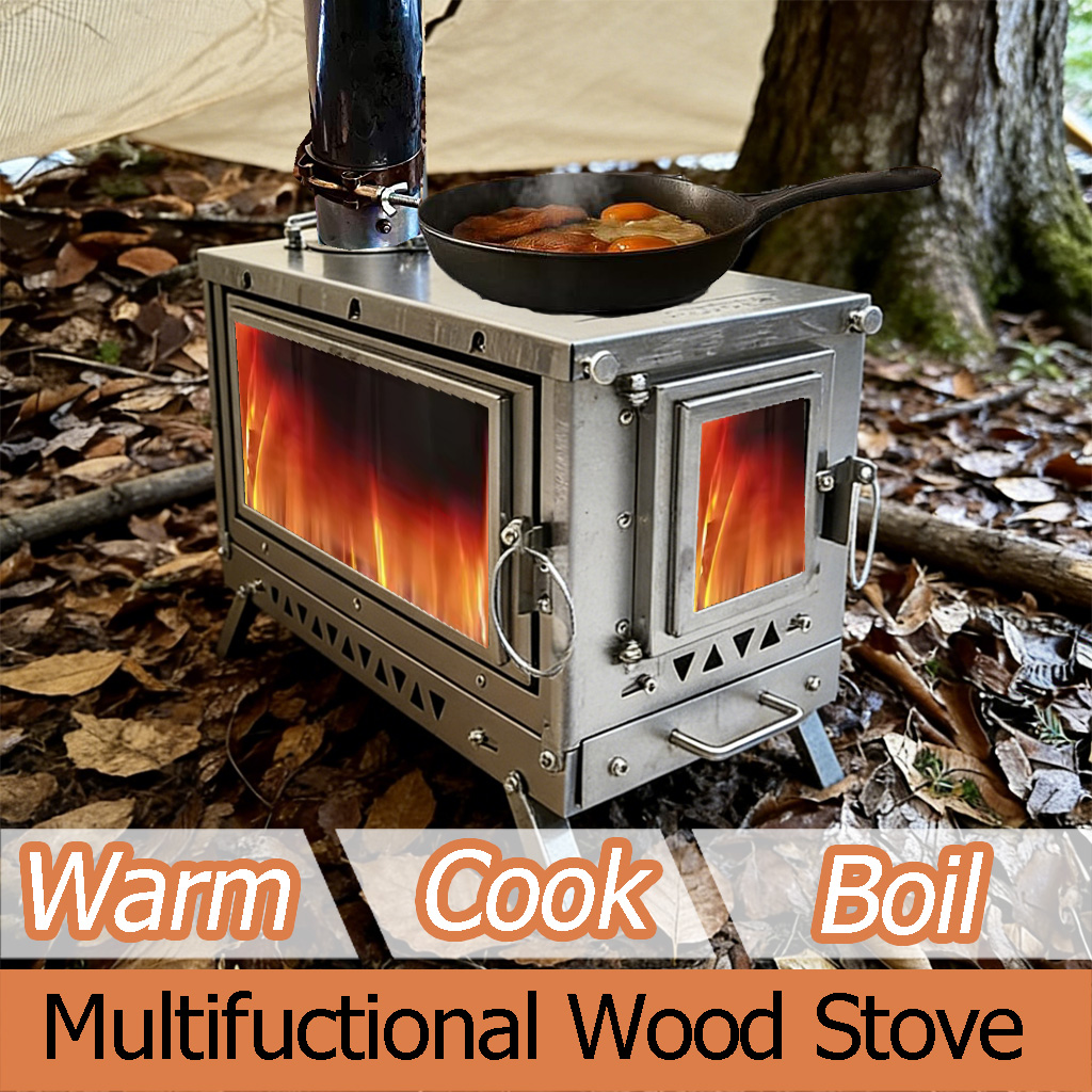 댄헬 T3 티타늄 텐트 스토브, 접이식 나무 난로 초경 - Outdoor Camping Wood Stove 리뷰 및 가격