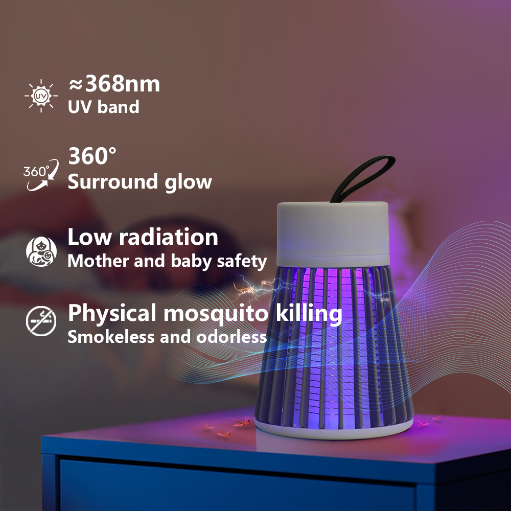 전기 모기 살충 램프 2-in-1 USB 벌레 퇴치기( - Outdoor Camping Bug Zapper 리뷰 및 가격