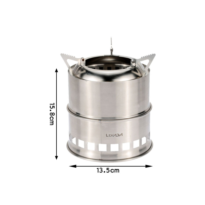 Lixada 스테인레스 스틸 목재 스토브, 캠핑 알코올 - Outdoor Camping Wood Stove 리뷰 및 가격