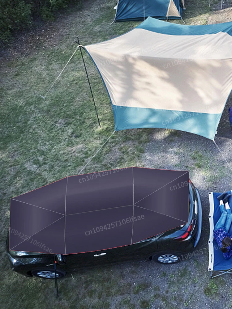 신형 차량 캐노피 보호막 방수 자동차 보호 우산 휴대용 - Outdoor Camping Canopy 리뷰 및 가격