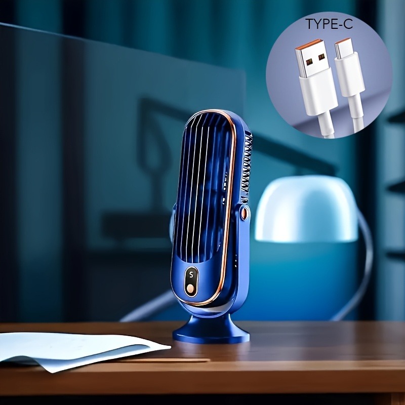 휴대용 세련된 냉각팬, 듀얼 모터 5단 속도 USB 팬 - Outdoor Camping Fan 리뷰 및 가격