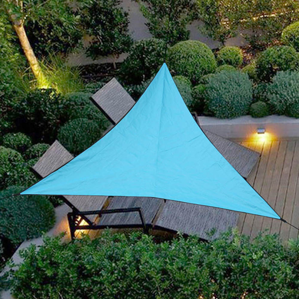6x6x6 m 삼각형 태양 대피소 방수 태양 그늘 세일 - Waterproof Tarp Shelter 리뷰 및 가격