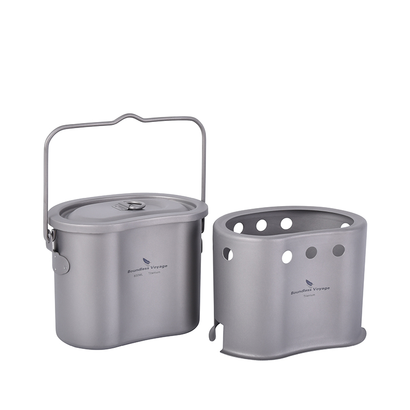 Boundless Voyage 티타늄 조리기구 세트,  - Outdoor Camping Wood Stove 리뷰 및 가격