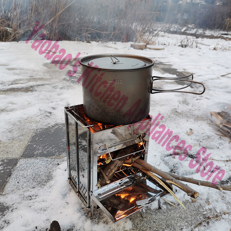 목재 난로 야외 캠핑 장비 분해 가능 휴대용 피크닉 스 - Outdoor Camping Wood Stove 리뷰 및 가격