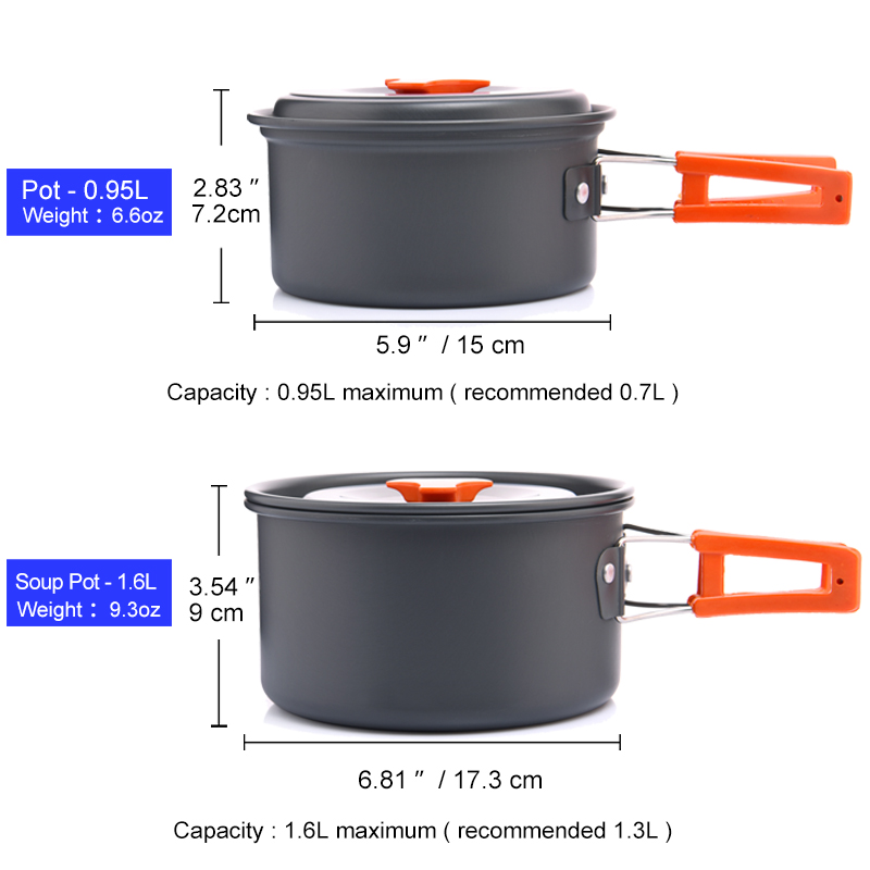 Widesea 캠핑 야외 조리기구 세트 식기 요리 칼  - Outdoor Camping Kitchen Set 리뷰 및 가격