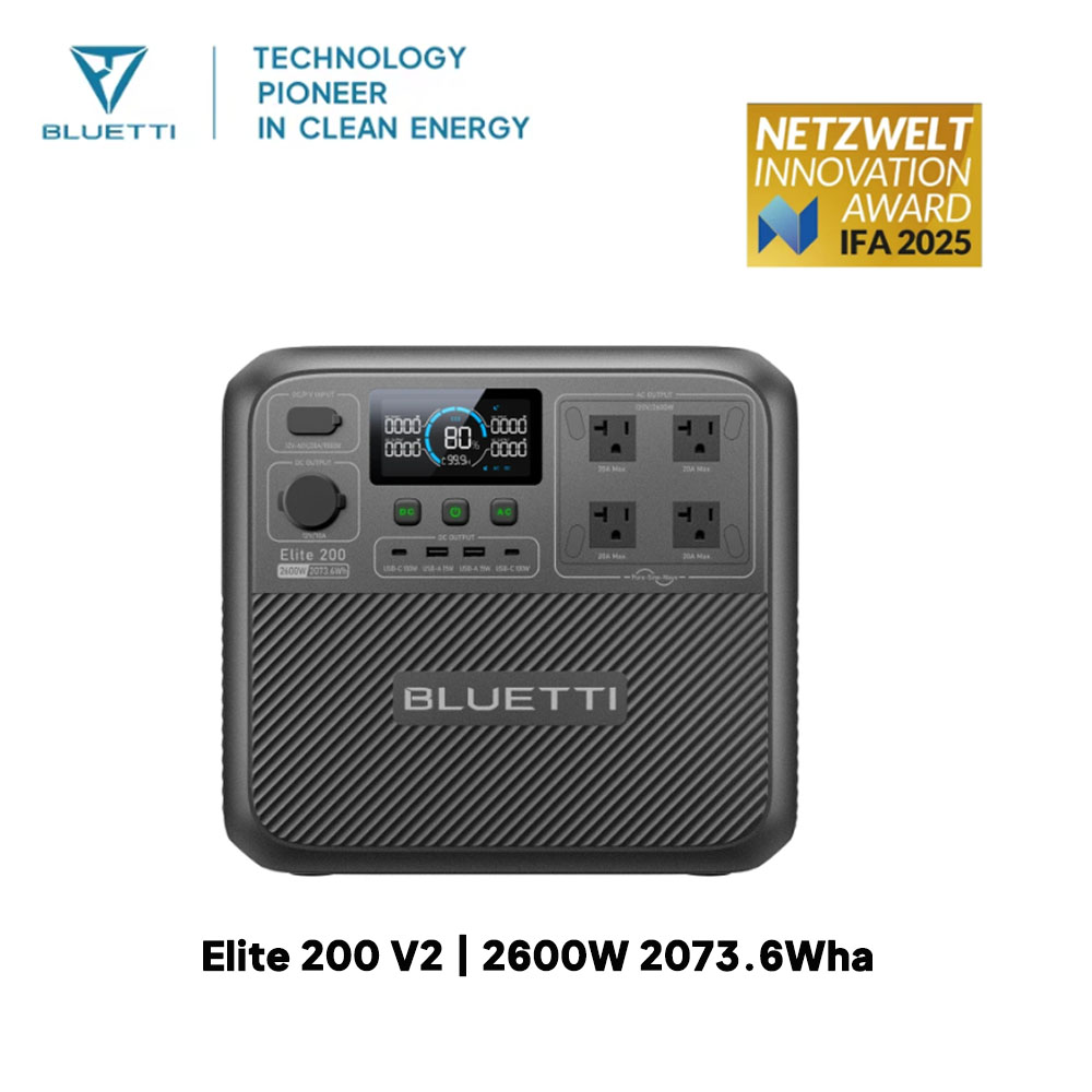 【리뉴얼】BLUETTI Elite 200 V2 휴대용  - Outdoor Camping Outfit 리뷰 및 가격