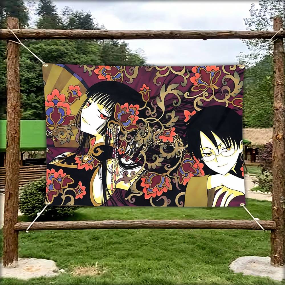 일본 호러 만화 xxxHOLiC 플래그 태피스트리 배너 - Japanese Outdoor Camping 리뷰 및 가격