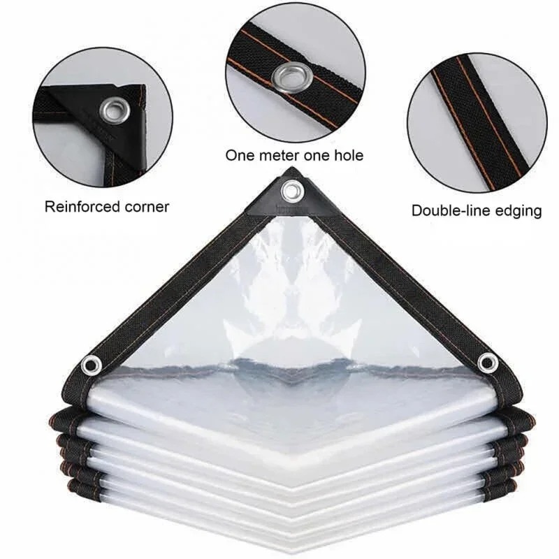 두꺼운 투명 PVC 방수포, 야외 파티오, 정원, 발코 - Waterproof Tarp Shelter 리뷰 및 가격