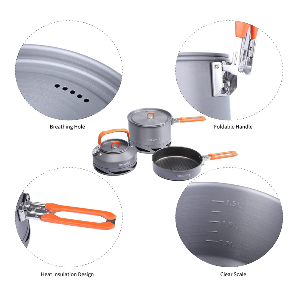 Fire Maple 캠핑 조리기구 하이킹 피크닉 열 교 - Outdoor Camping Kitchen Set 리뷰 및 가격
