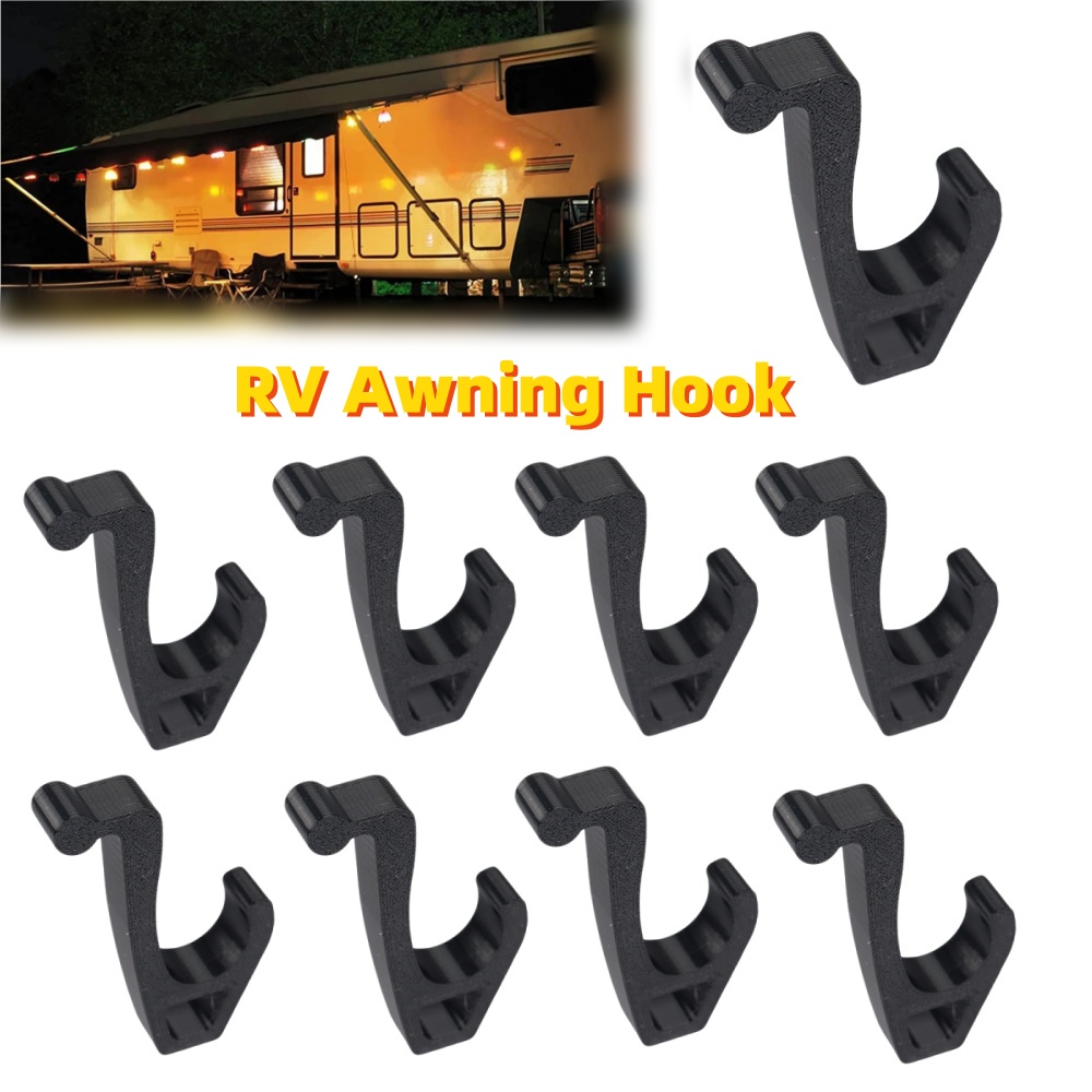 1/2pcs 캠핑 어닝 후크 클립 RV 텐트 행거 Fi - Camping Tent 리뷰 및 가격