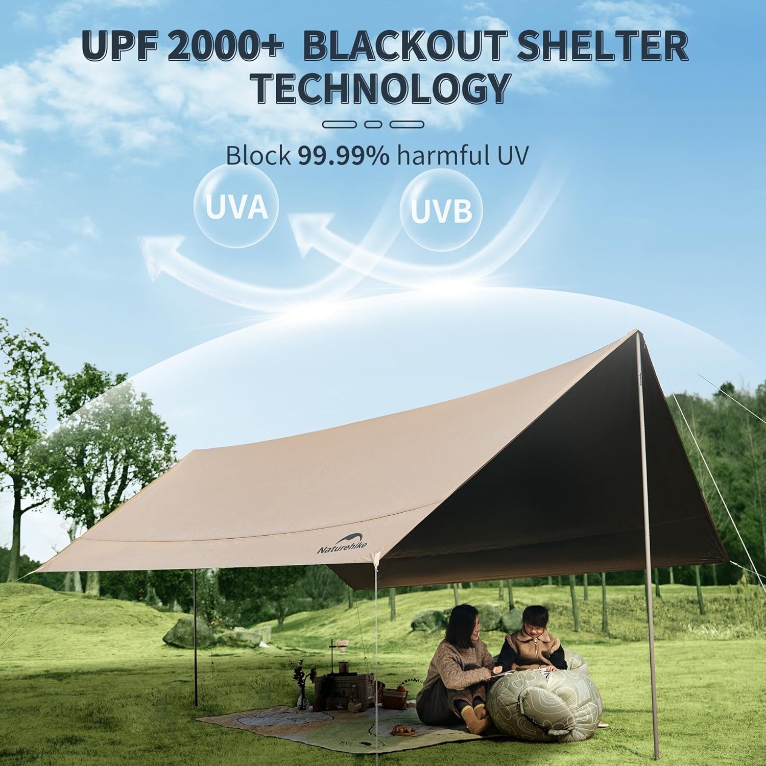 네이처하이크 대형 캠핑 방수 캐노피 캠핑용 차양막 여름 - Waterproof Tarp Shelter 리뷰 및 가격