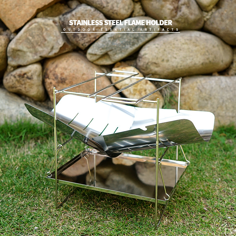 목재 굽기 캠핑 스토브 휴대용 접이식 야외 요리 스토브 - Outdoor Camping Wood Stove 리뷰 및 가격