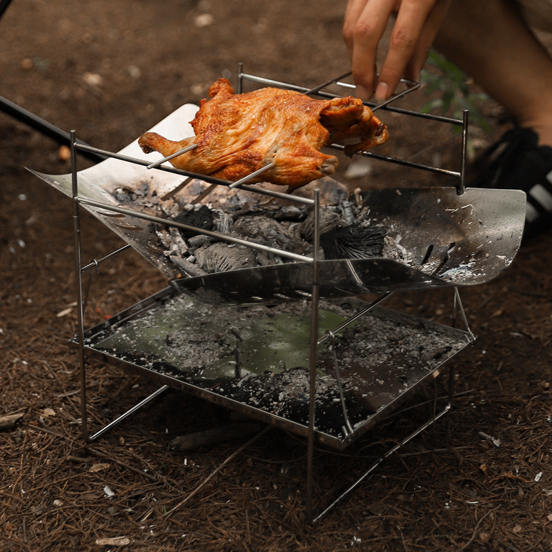목재 굽기 캠핑 스토브 휴대용 접이식 야외 요리 스토브 - Outdoor Camping Wood Stove 리뷰 및 가격