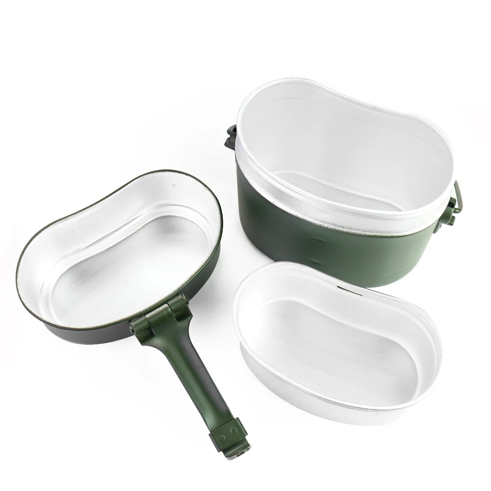 휴대용 합금 냄비와 그릇 도시락 세트 가볍고 내구성 있 - Outdoor Camping Kitchen Set 리뷰 및 가격
