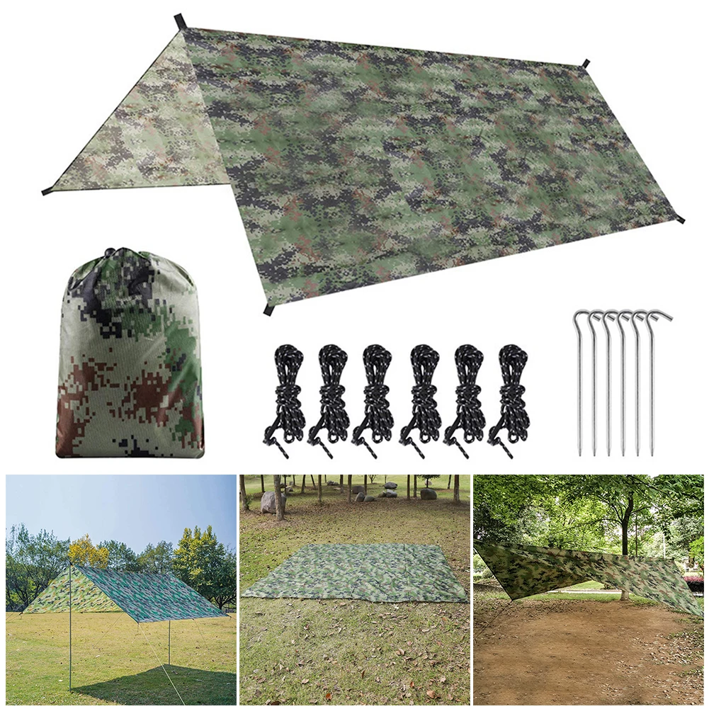 300x300cm 방수 캠핑 타프 쉘터 어닝 썬 쉘터  - Waterproof Tarp Shelter 리뷰 및 가격