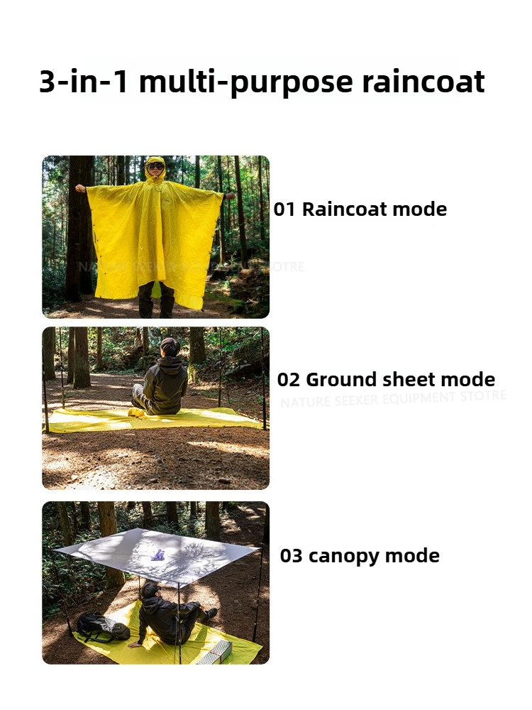 15D/210T 비옷 방수 비 판초 커버 초경량 야외  - Waterproof Tarp Shelter 리뷰 및 가격